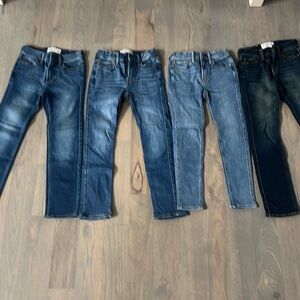 4 Pairs of Abercrombie Kids Jeans - size 9/10 skinny